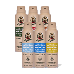 Spray Deodorant 6-Pack Custom Bundle