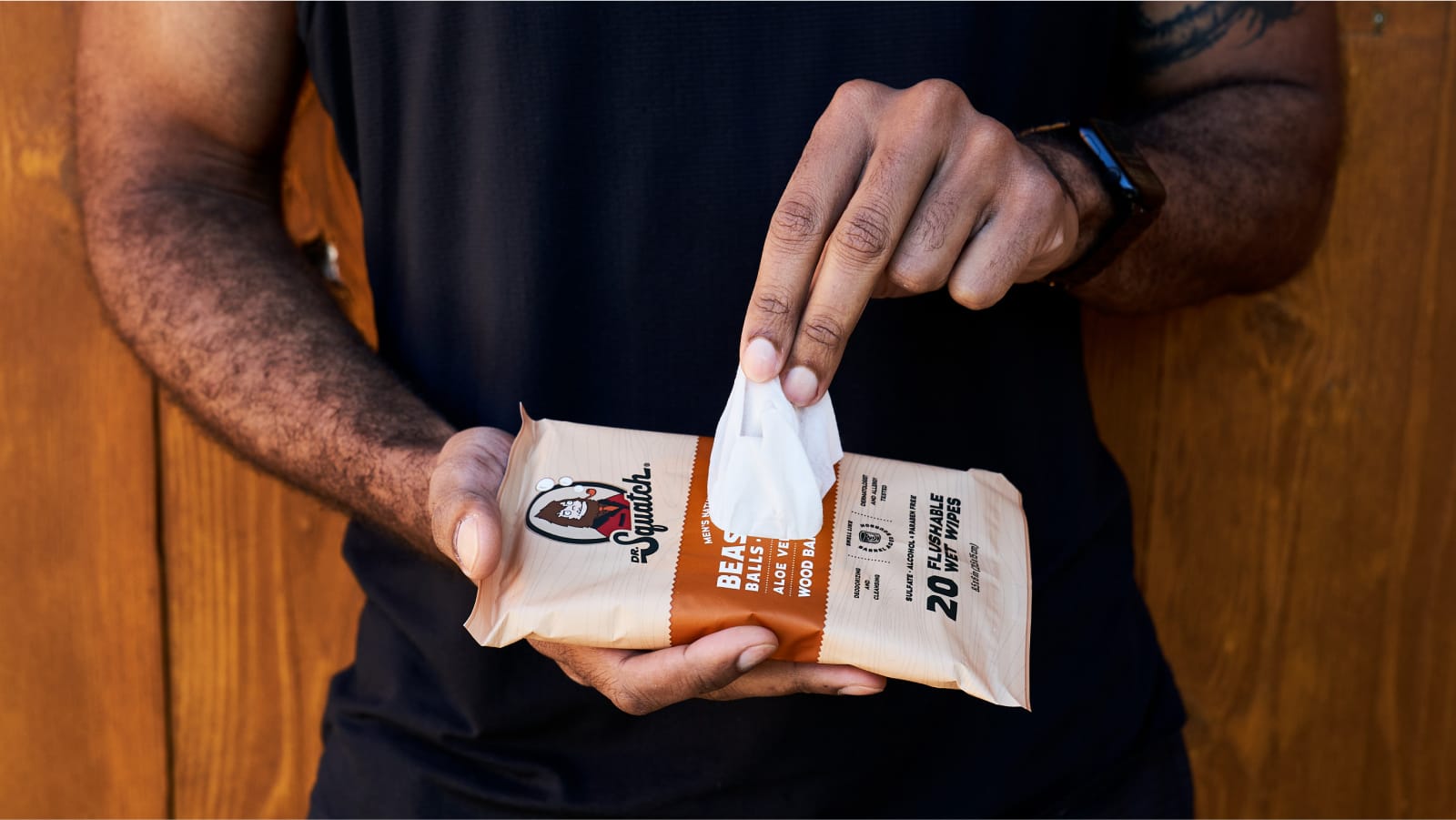 Wood Barrel Bourbon Wipes - Image 2