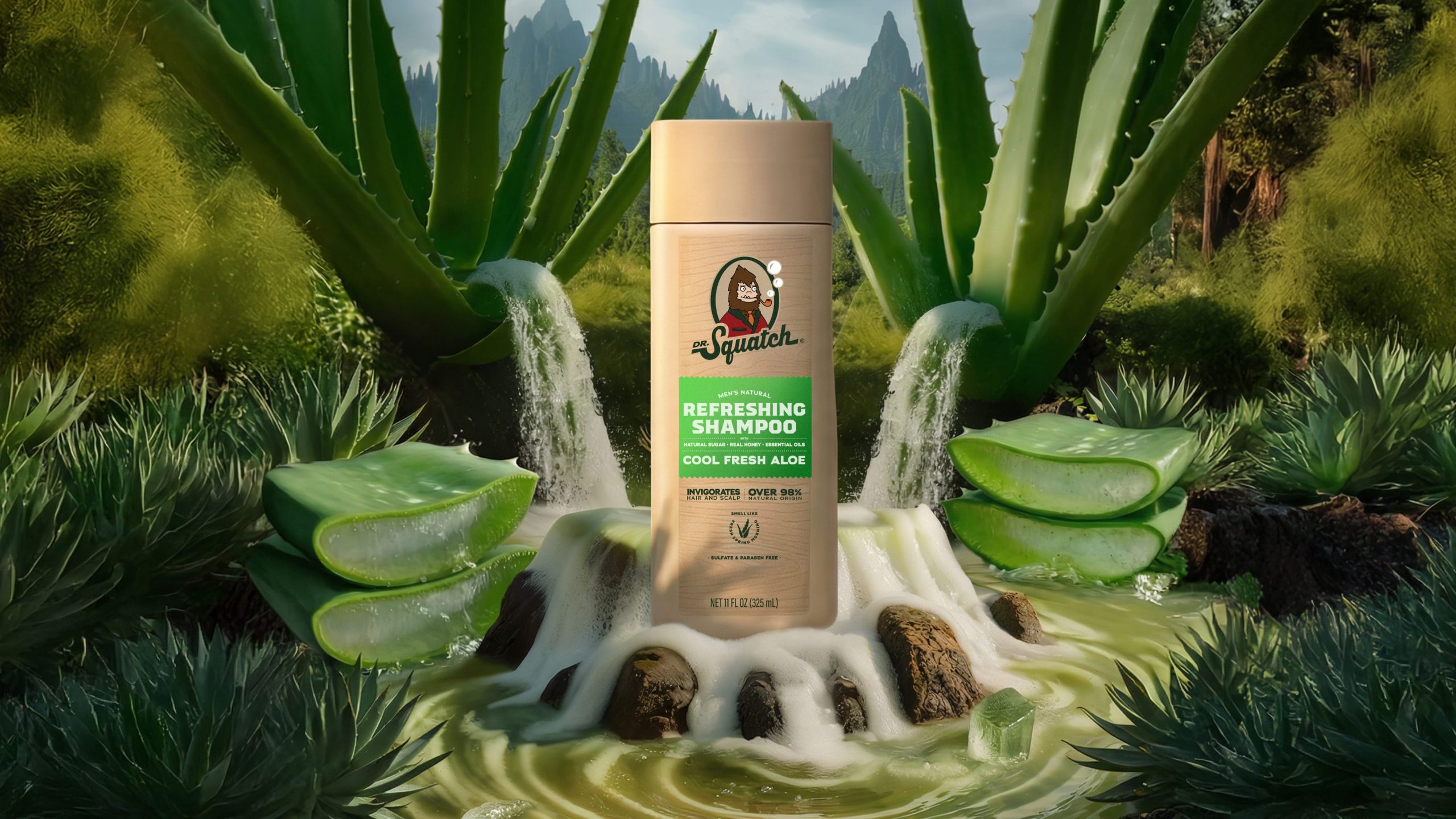 Cool Fresh Aloe Shampoo - Image 2