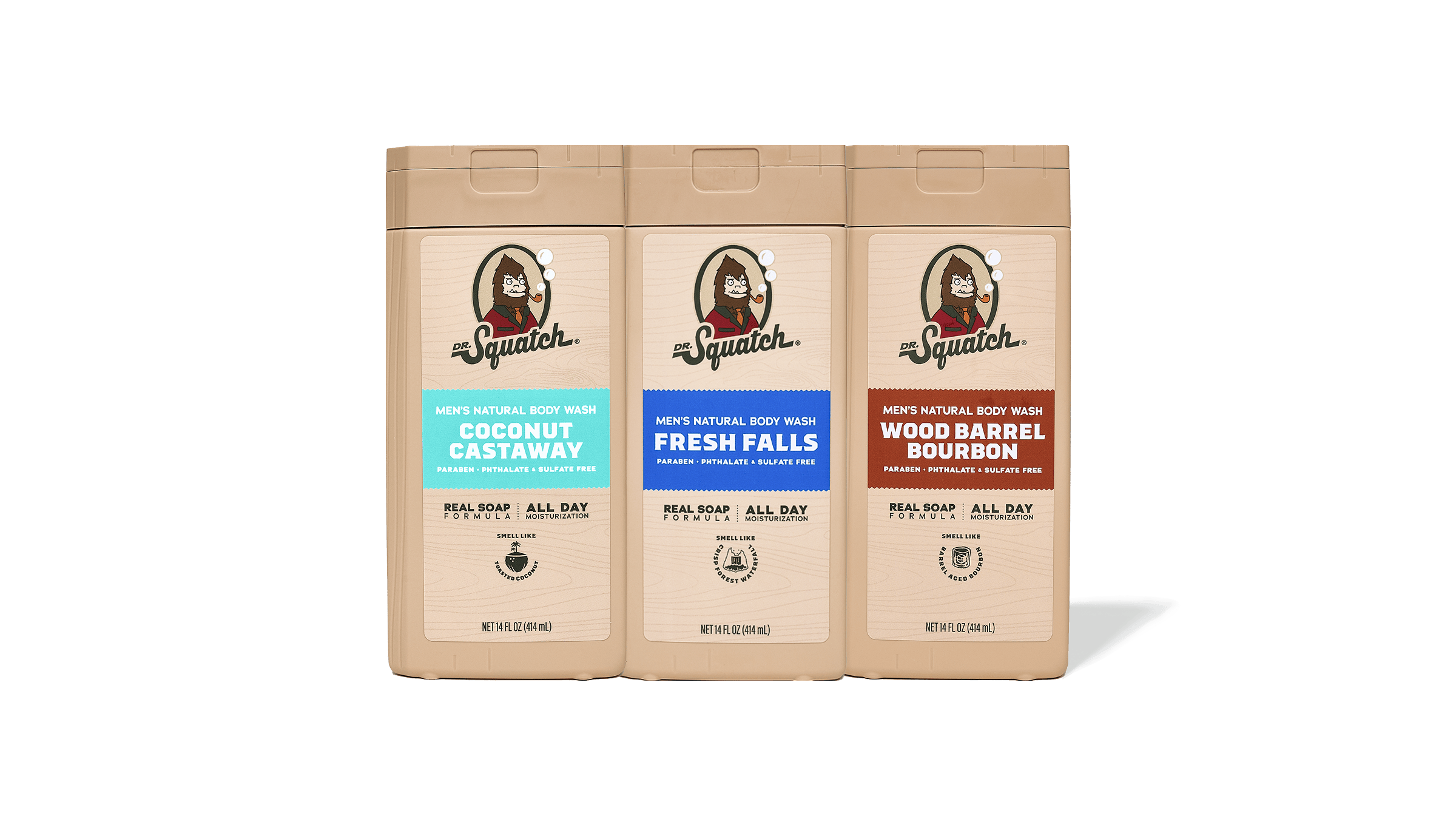 Body Wash 3-Pack Custom Bundle