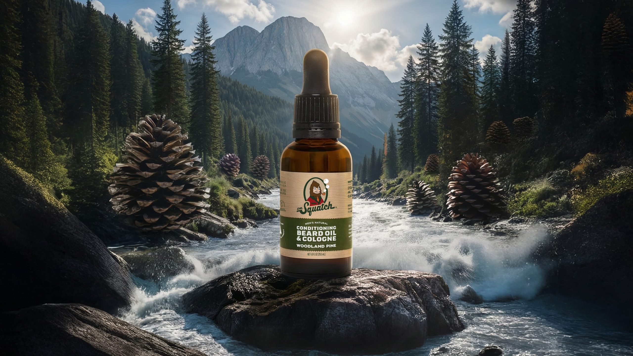 Woodland Pine Beard Oil & Cologne - Image 2
