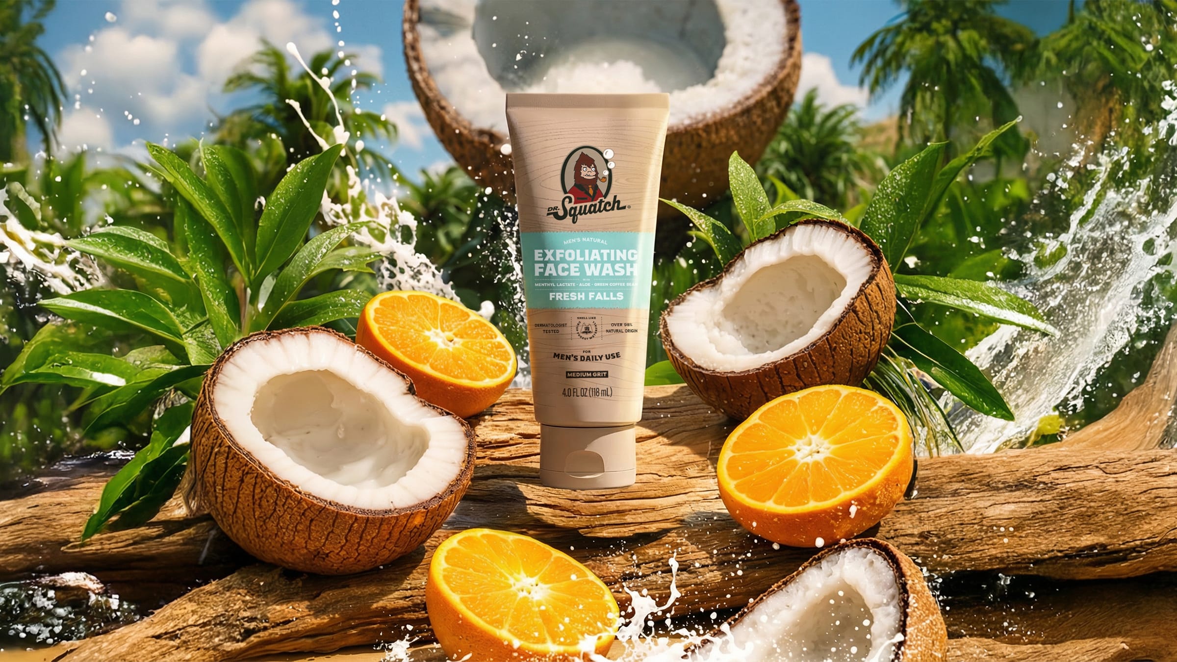 Coconut Castaway Face Wash - Image 2