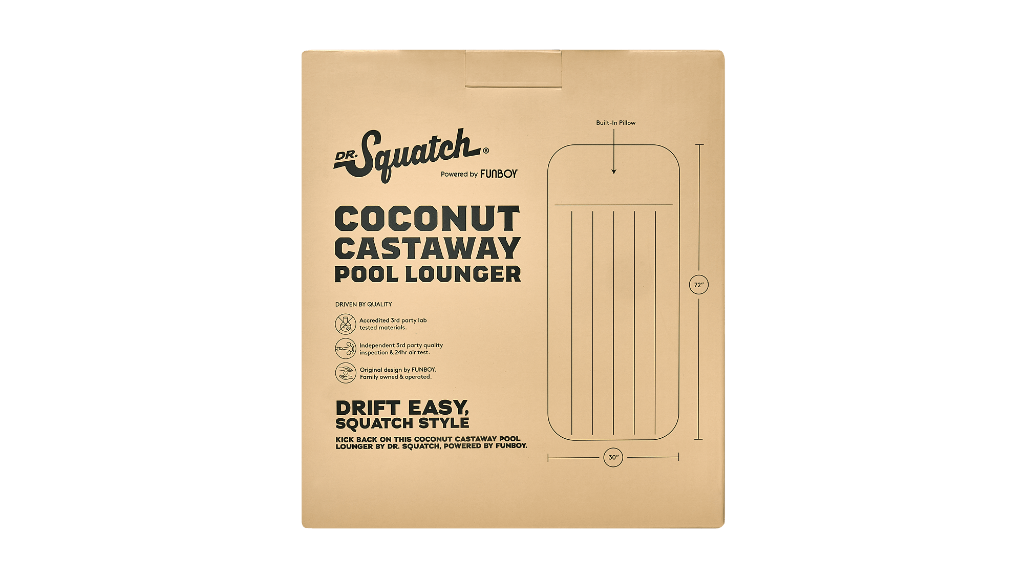 Coconut Castaway Pool Lounger Lounger - Image 4