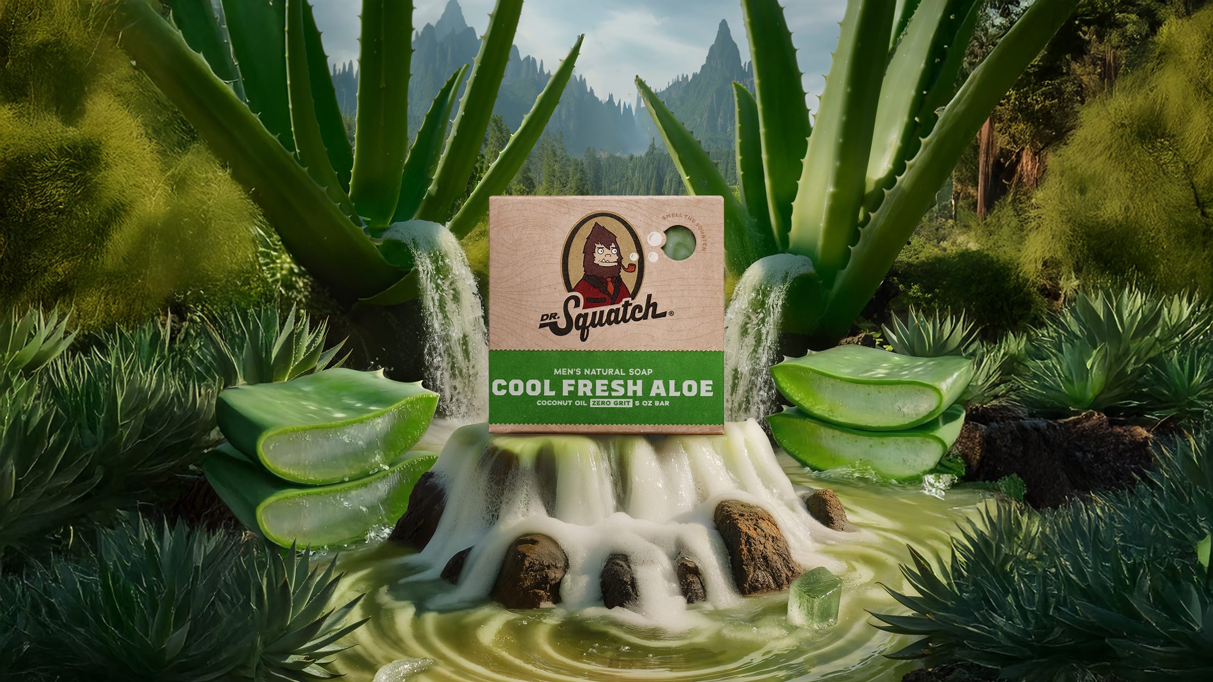 Cool Fresh Aloe Bar Soap - Image 2