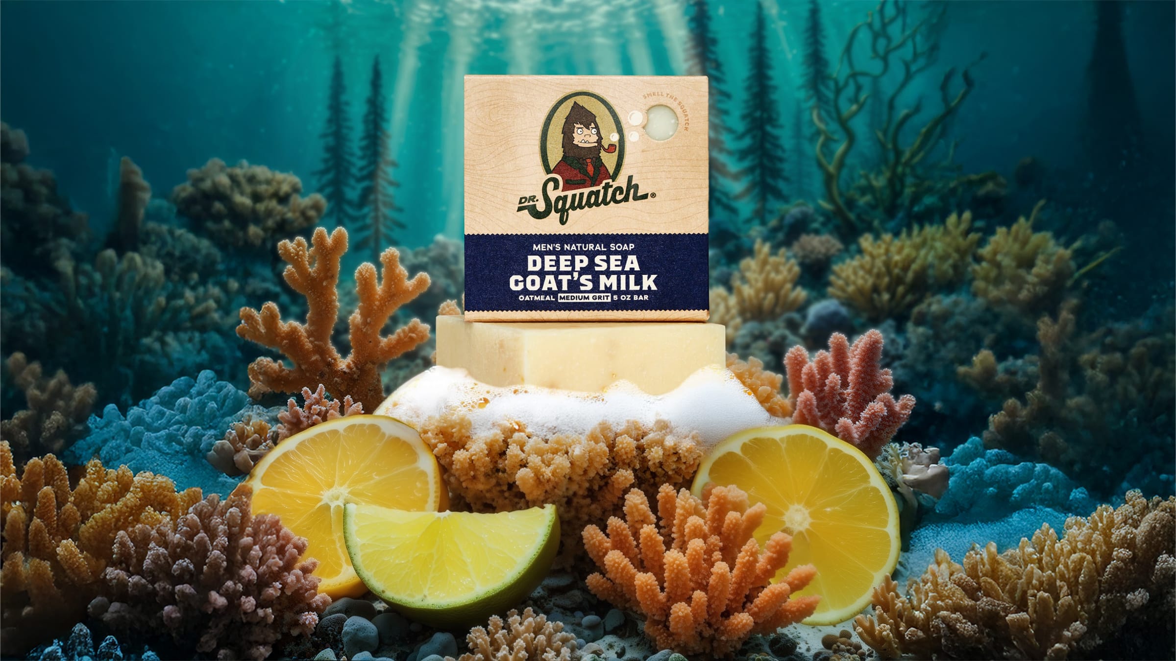 Deep Sea Goat's Milk Bar Soap - Image 2