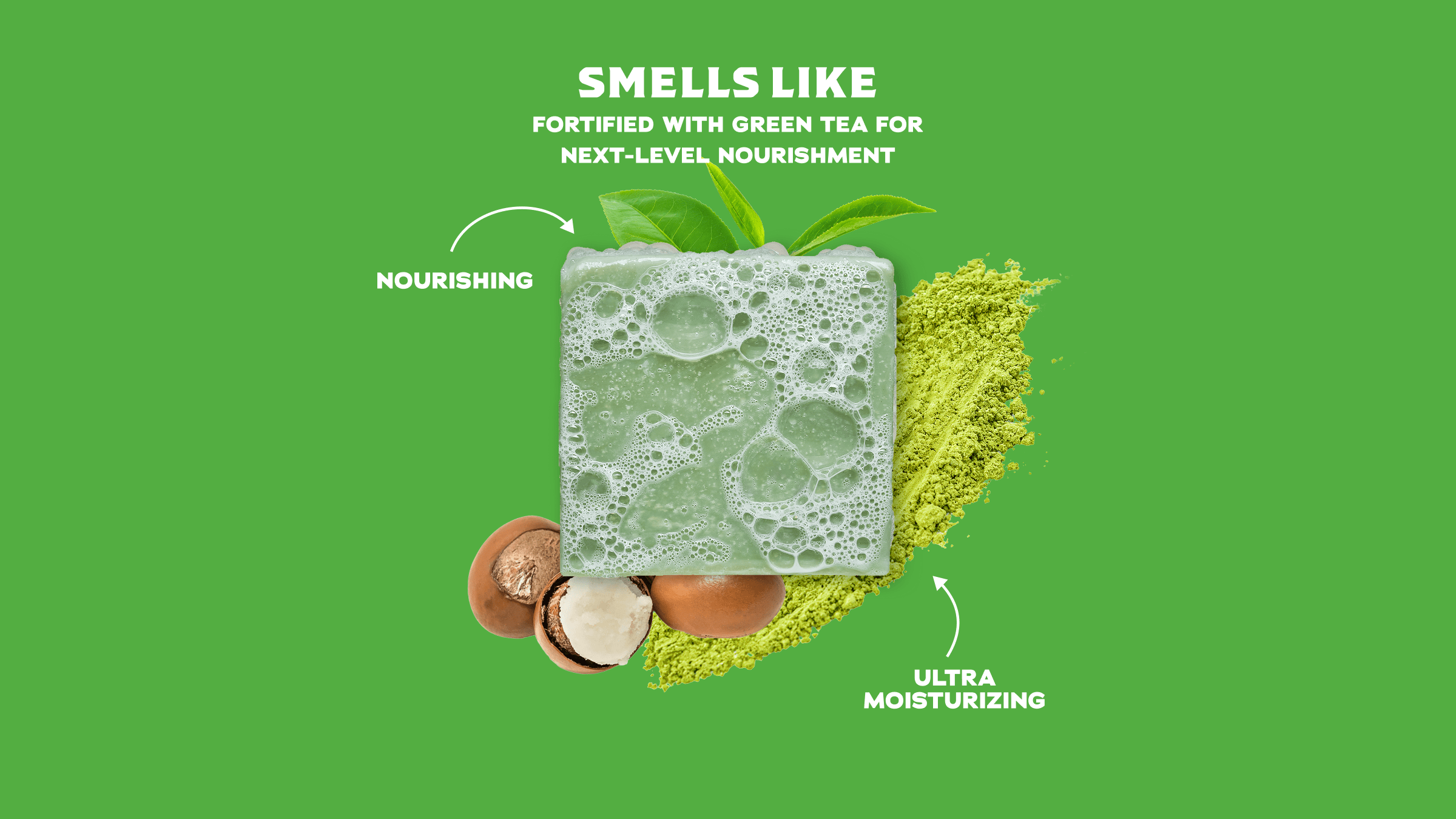 Total Moisture Green Tea Butter Total Moisture Bar Soap - Image 3